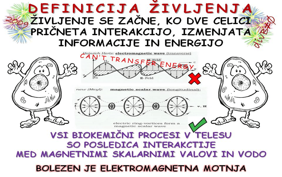 Definicija življenja in elektromagnetna montaža biokemičnih procesov