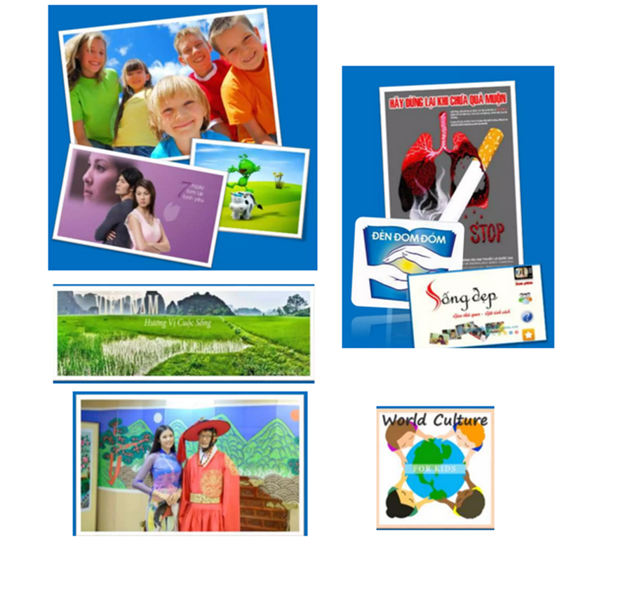 Positive advertising examples from newspaper, TV and internet
